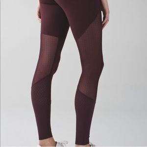 Lululemon Barre Bordeaux Drama